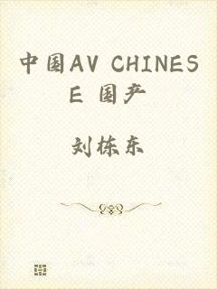 中国AV CHINESE 国产